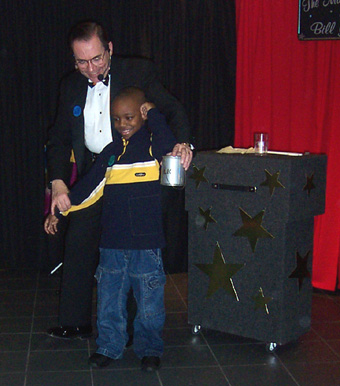 Magic and Fun with an Audience Member